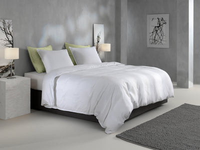 Zohome Dekbedovertrek Percalle Crystal-White