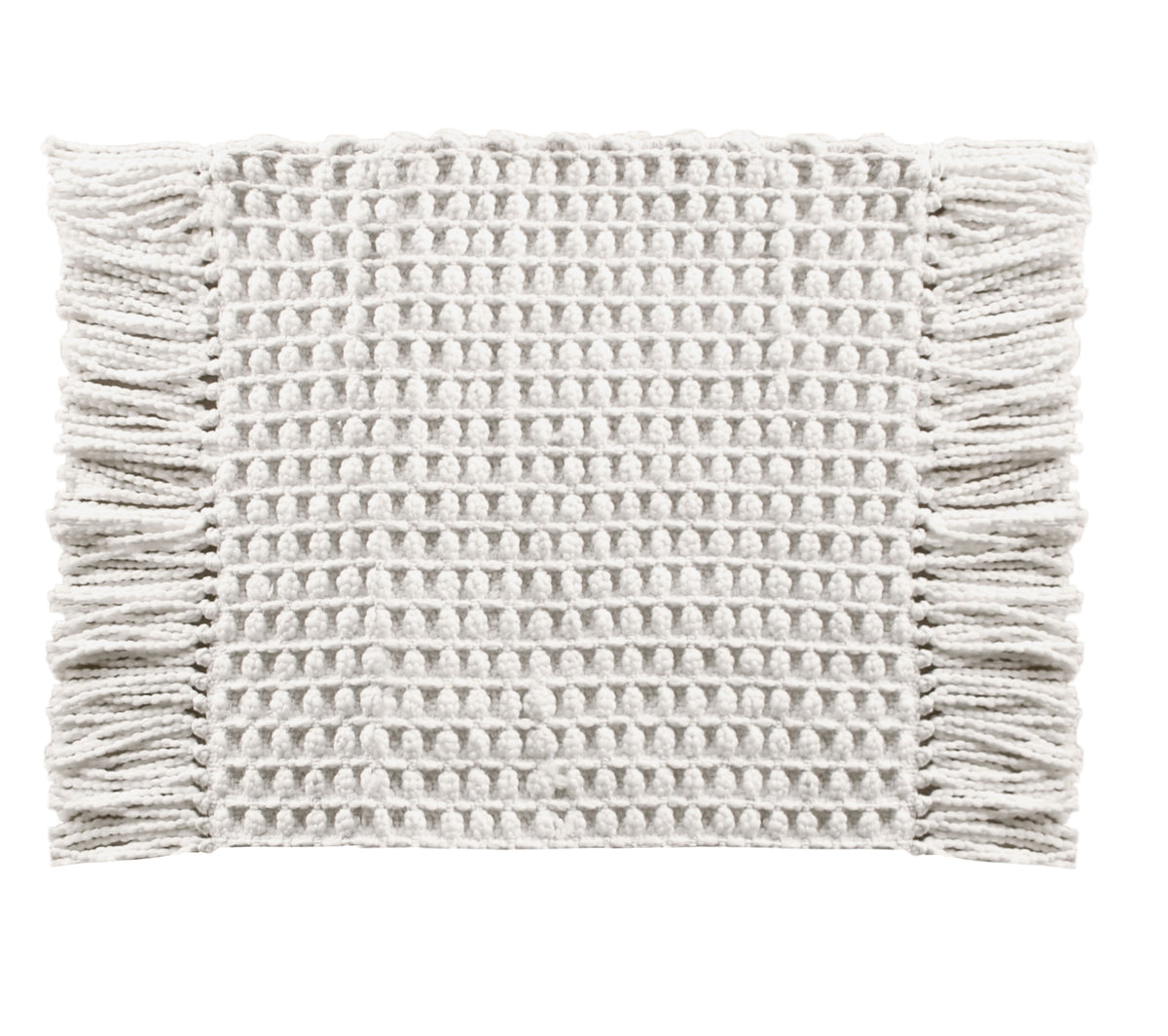 Heckett & Lane Badmat Madras Off-white