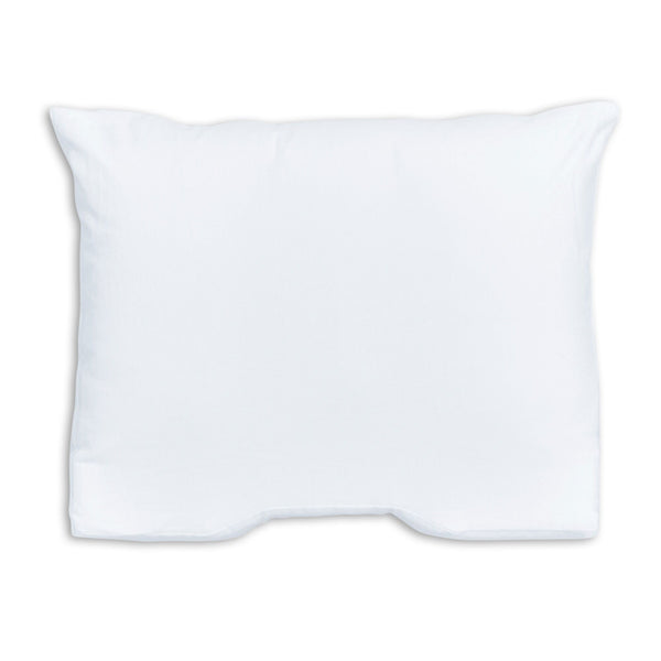 Silvana Kussensloop Support Molton rood (extra zacht) White 60x60/70 cm