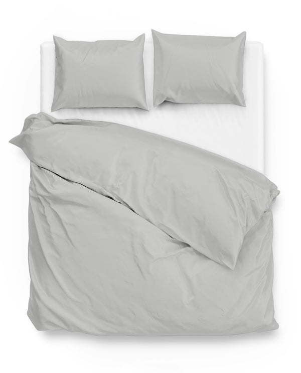 Zohome Dekbedovertrek Satinado Ash-Grey