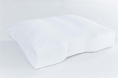 Silvana Kussensloop Support Molton blauw (beetje stevig) White 60x60/70 cm