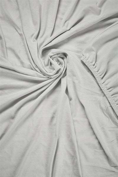 BeddingHouse Hoeslaken Jersey Light Grey