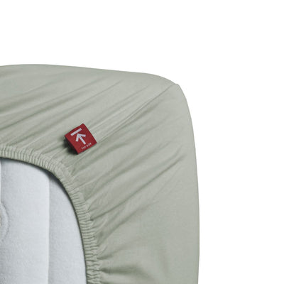 BeddingHouse Topper hoeslaken Jersey Grey Green