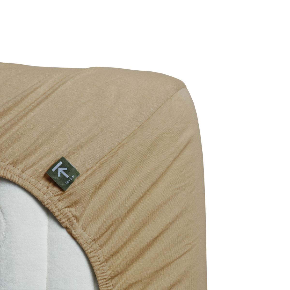 BeddingHouse Splittopper hoeslaken Jersey Camel