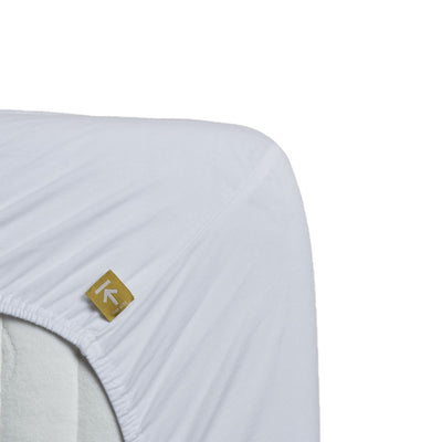 BeddingHouse Topper hoeslaken Jersey Stretch Topper White