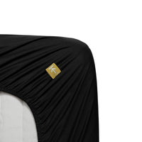 BeddingHouse Topper hoeslaken Percale Cotton Topper Black