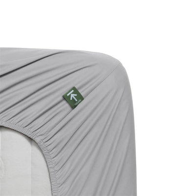 BeddingHouse Splittopper hoeslaken Percale Cotton Splittopper Light Grey