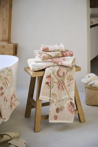 Pip Studio Washandje Secret Garden Khaki