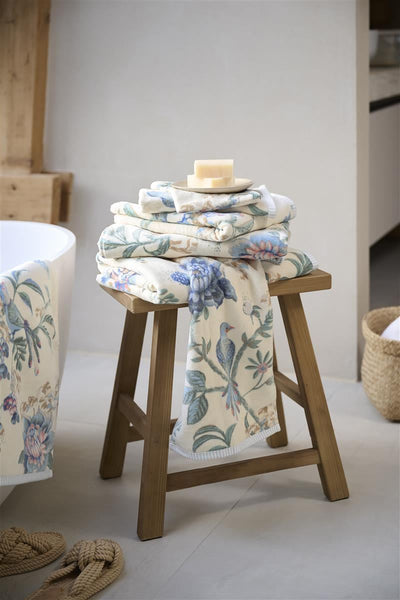 Pip Studio Washandje Secret Garden WhiteBlue