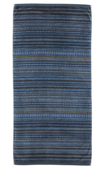Pip Studio Badhanddoek Geometric Print Dark Blue