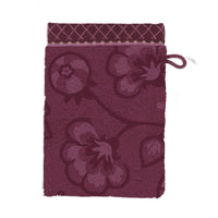 Pip Studio Washandje Jasmin Jacquard Dark Pink