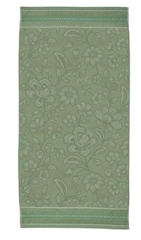 Pip Studio Badhanddoek Jasmin Jacquard Green