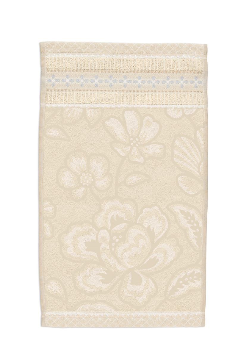 Pip Studio Gastendoekje Jasmin Jacquard Sand