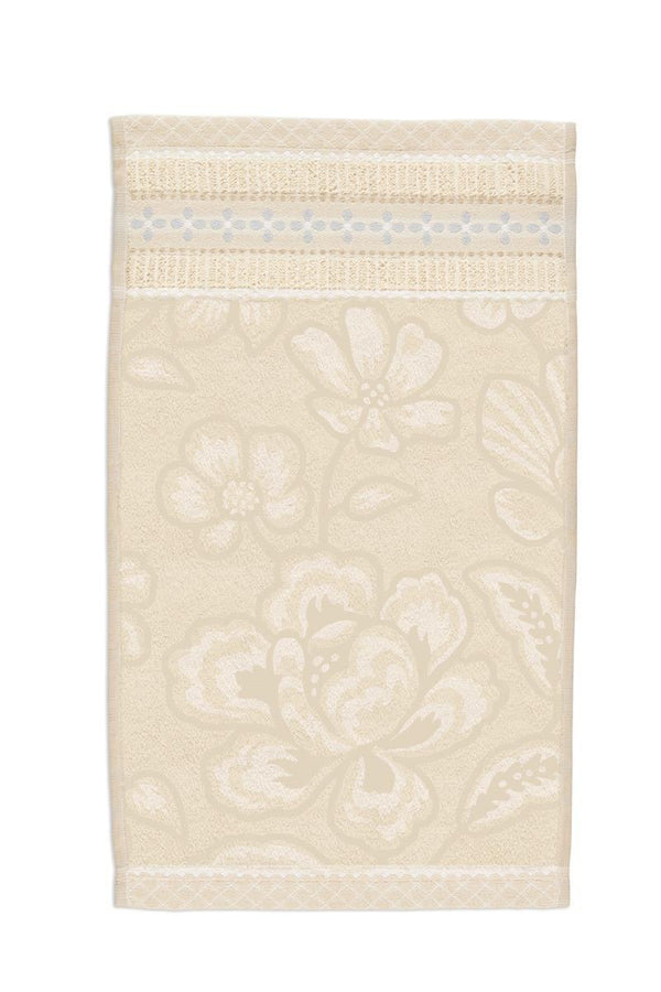 Pip Studio Gastendoekje Jasmin Jacquard Sand