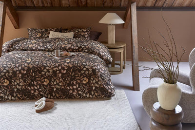 Riviera Maison Dekbedovertrek Faded Fall Brown