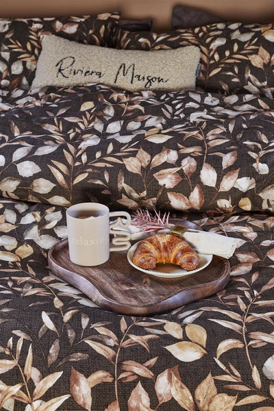 Riviera Maison Dekbedovertrek Faded Fall Brown