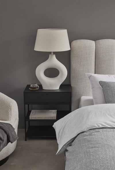 Riviera Maison Dekbedovertrek Chevron Weave Grey