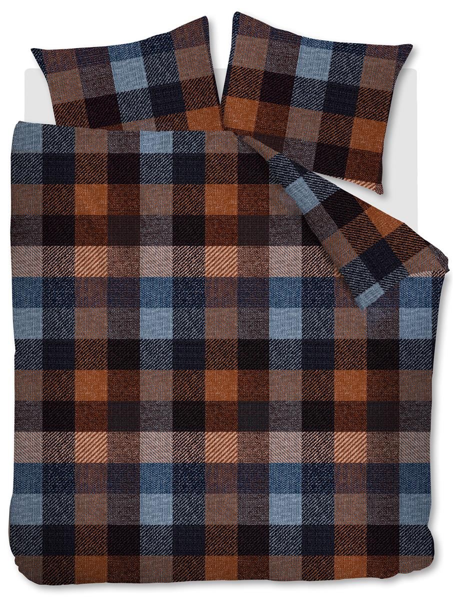 BeddingHouse Dekbedovertrek Beckett Blue