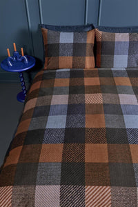 BeddingHouse Dekbedovertrek Beckett Blue