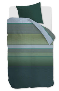 BeddingHouse Dekbedovertrek Romeo Blue Green