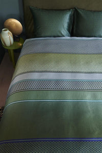 BeddingHouse Dekbedovertrek Romeo Blue Green