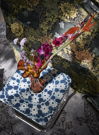 At Home Dekbedovertrek Eclectic Blue Green