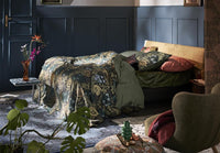At Home Dekbedovertrek Eclectic Blue Green