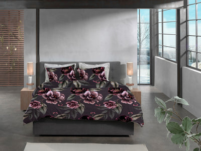 Heckett & Lane Dekbedovertrek Romee Purple