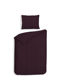 Heckett & Lane Dekbedovertrek Spina Blackberry-Wine