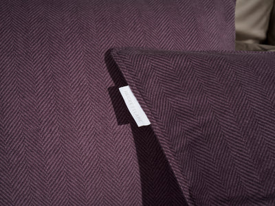 Heckett & Lane Dekbedovertrek Spina Blackberry-Wine