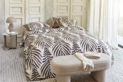 vtwonen Dekbedovertrek Bold Feathers Sand