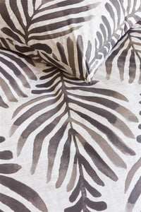 vtwonen Dekbedovertrek Bold Feathers Sand