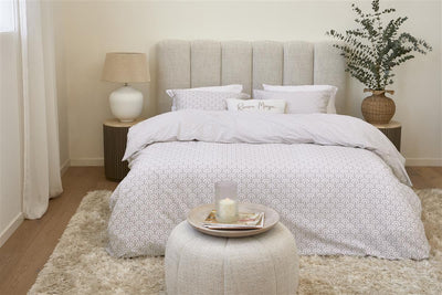 Riviera Maison Dekbedovertrek Arched Soft Pink