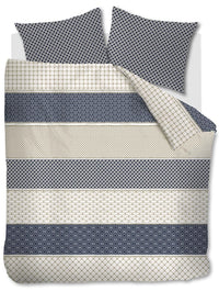 Riviera Maison Dekbedovertrek Ropes Navy Blue