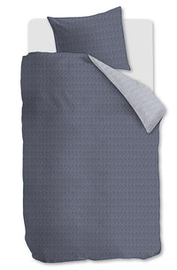 Riviera Maison Dekbedovertrek Twisted Blue