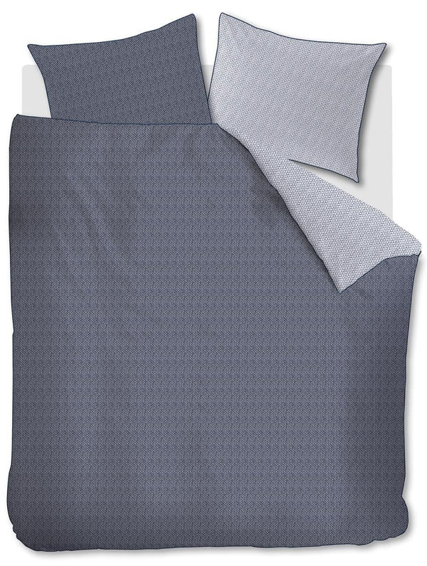 Riviera Maison Dekbedovertrek Twisted Blue