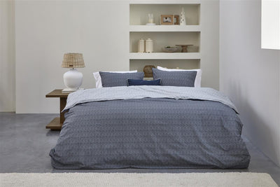 Riviera Maison Dekbedovertrek Twisted Blue