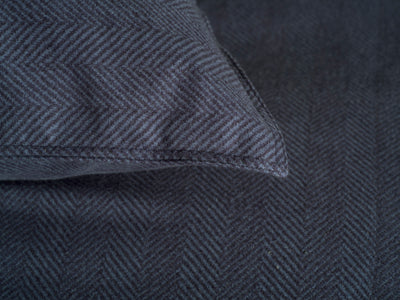Heckett & Lane Dekbedovertrek Spina Dark-Blue