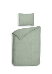 Heckett & Lane Dekbedovertrek Spina Laurel-Green