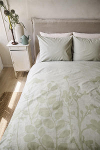 Ariadne at Home Dekbedovertrek Plant Light Green