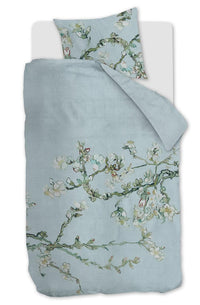 Van Gogh Museum Dekbedovertrek Blossom Blue Grey