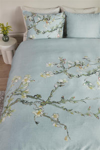 Van Gogh Museum Dekbedovertrek Blossom Blue Grey