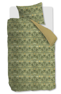 At Home Dekbedovertrek Ancient Olive Green