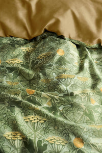 At Home Dekbedovertrek Ancient Olive Green