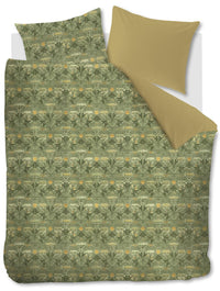 At Home Dekbedovertrek Ancient Olive Green