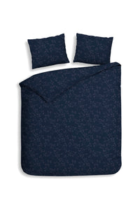 Heckett & Lane Dekbedovertrek Alloro Dark-Blue