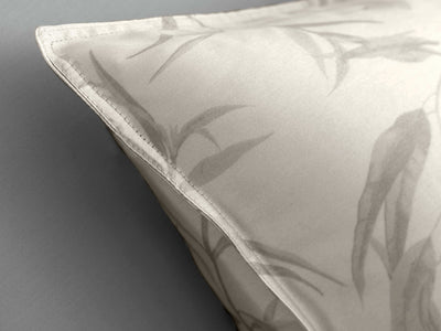Zohome Dekbedovertrek Fiori di Satinado Off-white