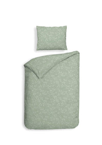 Heckett & Lane Dekbedovertrek Alloro Laurel-Green