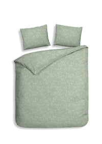 Heckett & Lane Dekbedovertrek Alloro Laurel-Green