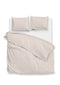 Zo!Home Dekbedovertrek Flanella di Lino Sandy-Beige